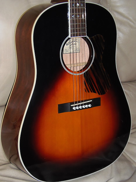 Sunburst Recording King RAJ-26 Slope Shoulder*All- Solid
