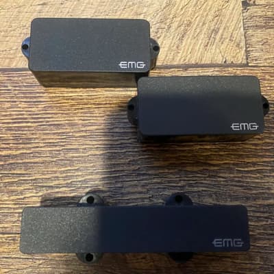 EMG PJ Set 2022 - Black | Reverb