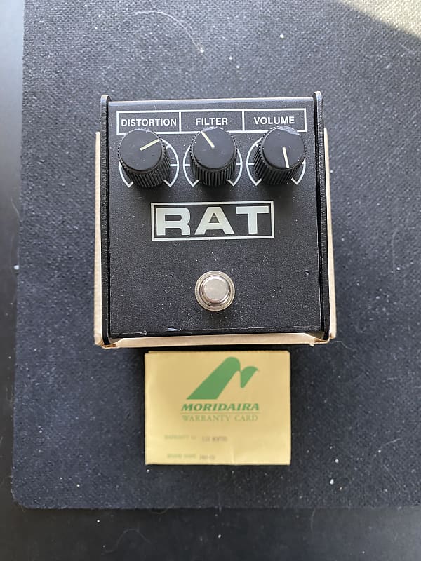 ProCo RAT2 USA 2002〜2003 Slopped Box ProCo RAT 2 (Flat Box) 1988 - 2002 | Reverb