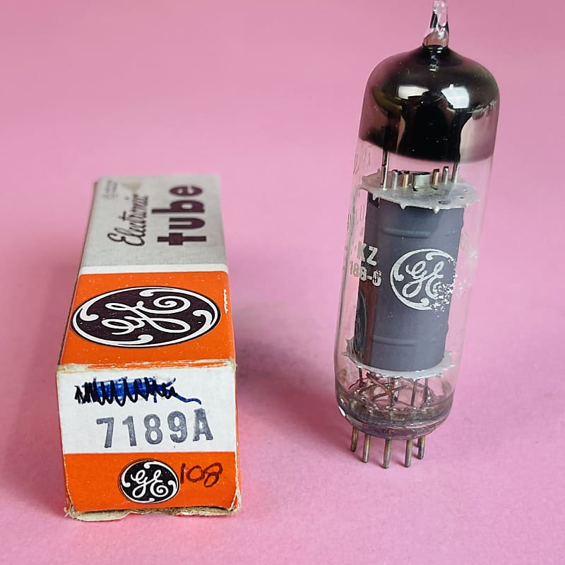 GE 7189A NOS Vintage Vacuum Tube Reverb