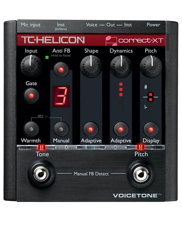 TC Helicon VoiceTone Correct XT | Reverb