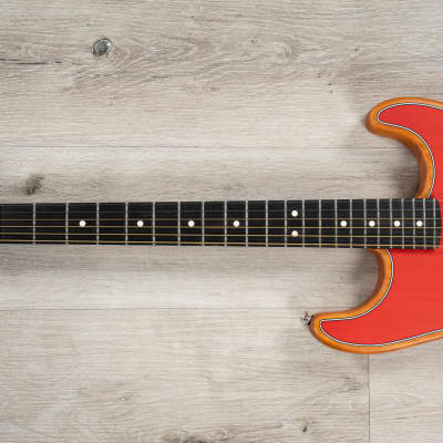 Fender American Acoustasonic Stratocaster Guitar, Ebony Fretboard, Dakota Red image 6