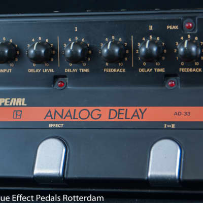 Pearl AD-33 Analog Delay early 80's Japan s/n 857007 with MN3005 BBD image 4
