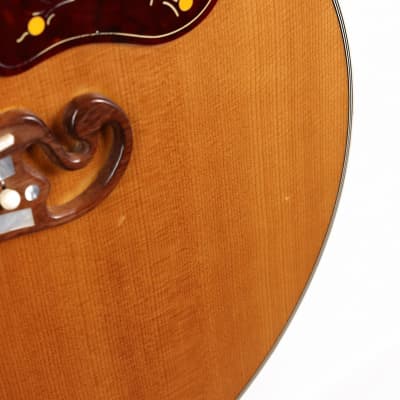 2005 Gibson Custom Shop SJ-200 Acoustic Madagascar Rosewood Natural image 8
