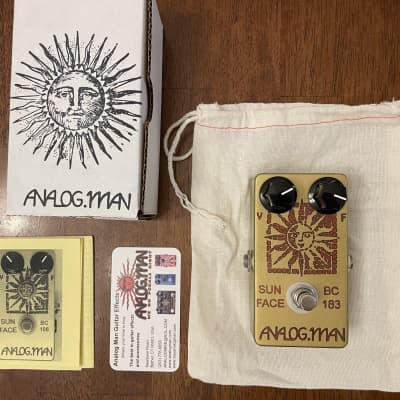 NEW! Analogman Sun Face 2SB175 Germanium Fuzz | Reverb