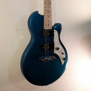 Supro USA Ozark NAMM Prototype OZ2 Electric Guitar 2014 Blue / Roadhouse USA Pickups / One of a Kind image 2