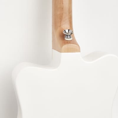 Loog Mini Acoustic Guitar 3-String Guitar, White image 5