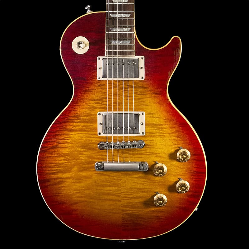 Gibson 1959 Re-issue Les Paul Pre-Historic 1989 (Sunburst) | Reverb