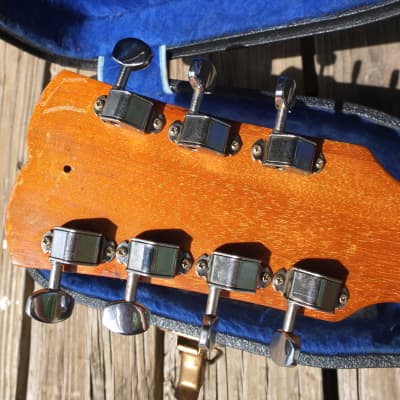 Sho Bro 7 String Resonator Shot Jackson Model Square Neck Guitar 60s - Natural image 11