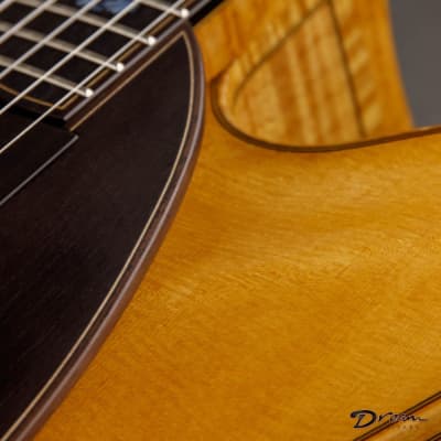2015 Tom Bills Cremona 16″, Curly Maple/Sitka Spruce image 19