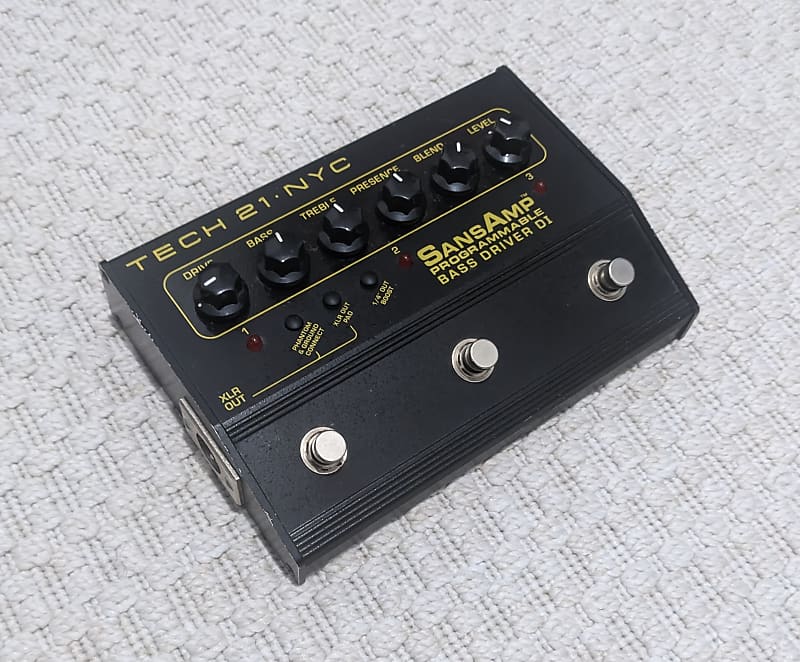 Tech 21 Sansamp Programmable Bass Driver