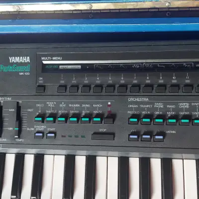 Yamaha Mk-100 Rare FM portable synth/drum machine 1983 + Case (SERVICED) image 5