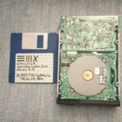 E-MU EIIIXP/XS floppy drive + operating system disk 2.10