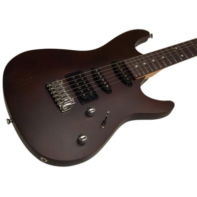 Ibanez GSA60-WNF SA GIO Series Electric Guitar, Walnut Flat image 3