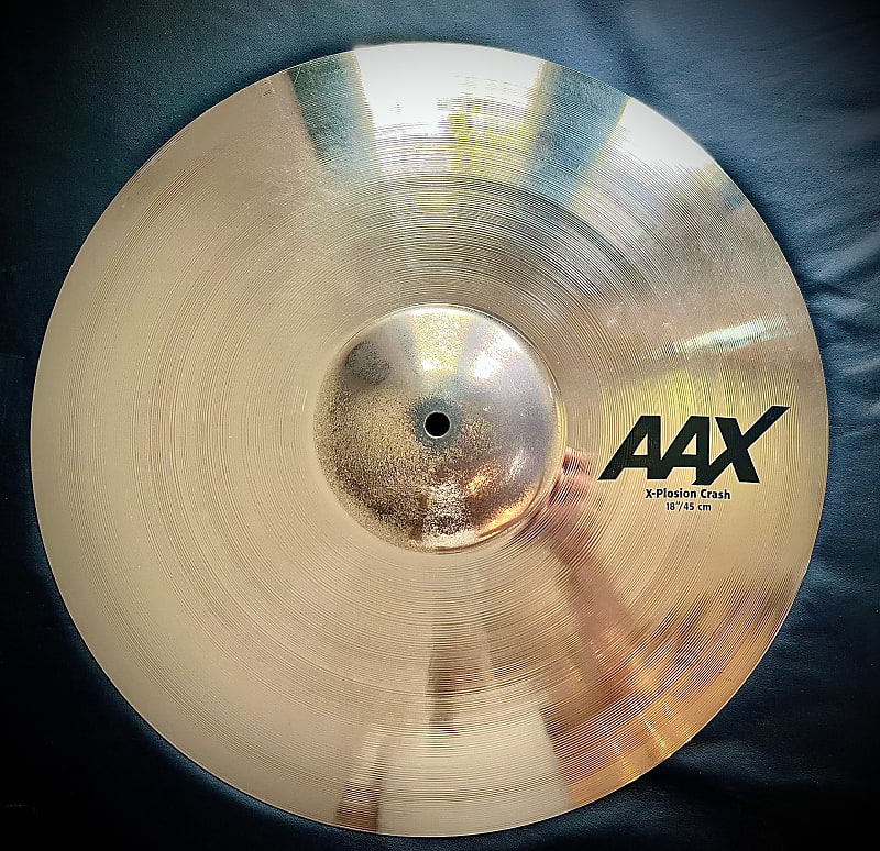 Sabian 18 inch AAX X-Plosion Crash Cymbal - Brilliant Finish