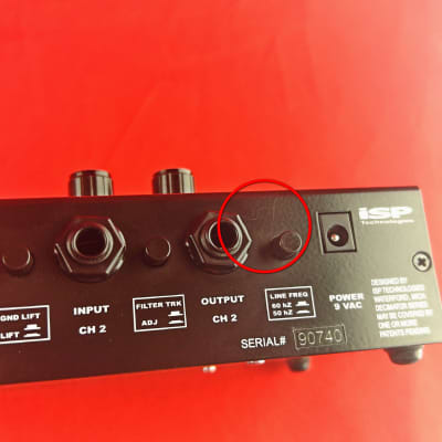 [USED] ISP Technologies Hum Extractor + Decimator G Noise Reduction Pedal (See Description) image 2