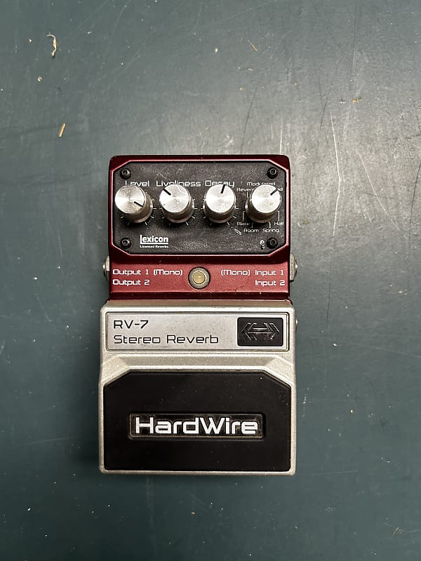 DigiTech Hardwire RV-7 Stereo Reverb