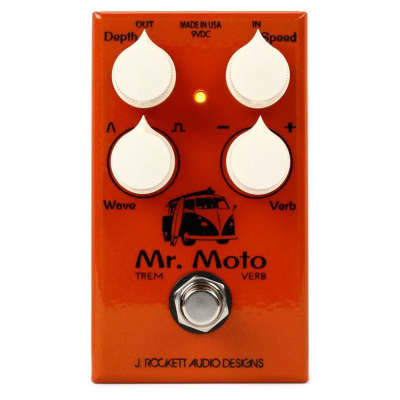 J. Rockett Audio Designs Tour Series Mr. Moto Tremolo Guitar Effects Pedal for sale