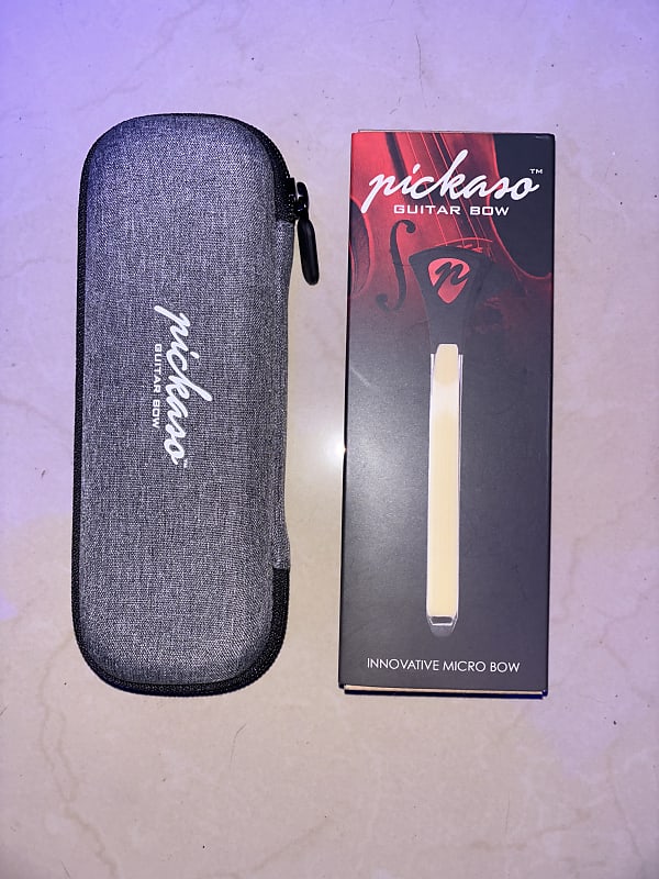 Pickaso Guitar bow 2023 Black Reverb