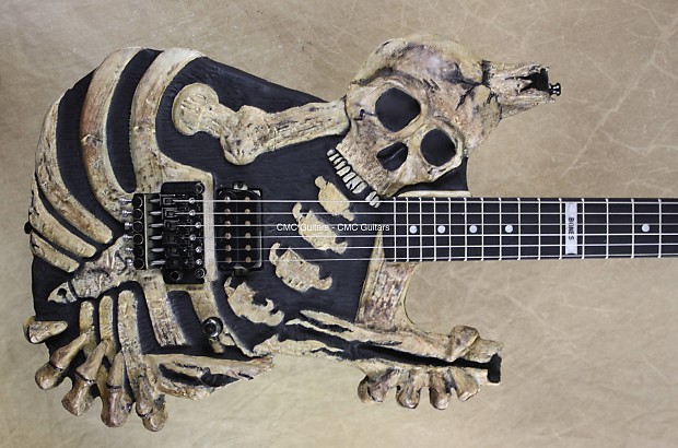 Mr. Scary Guitars George Lynch Built Dem Bones  Guitar image 1