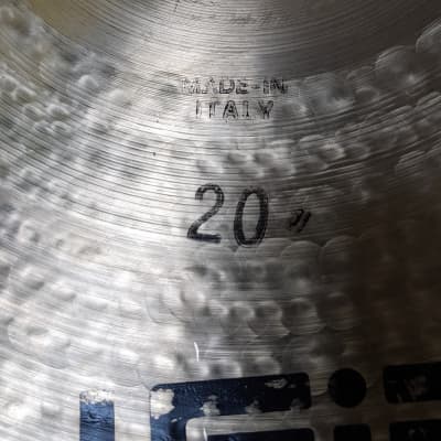 UFIP Rough Series 20" Rock Ride Cymbal - Looks Excellent - Sounds Great! image 6
