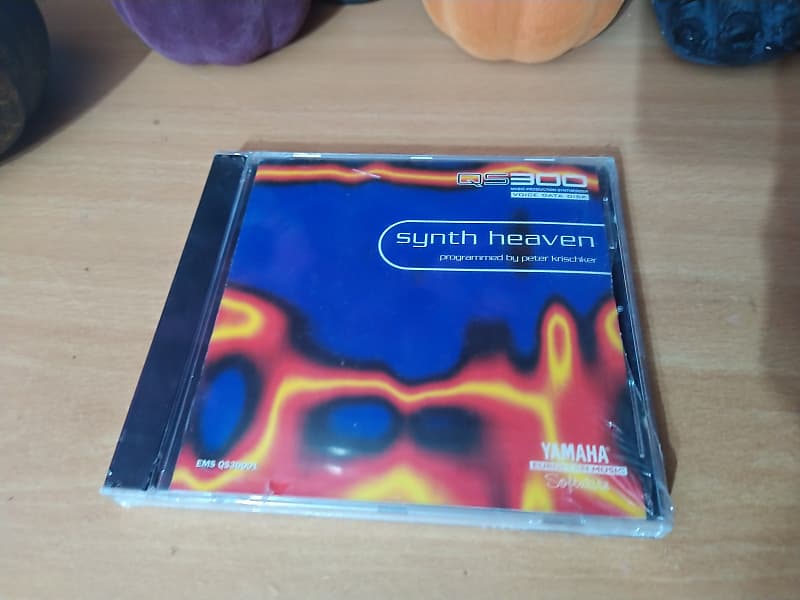 YAMAHA QS300 VOICE DATA DISK SYNTH HEAVEN EMS QS3D001 PETER KRISCHKER 1995 SEALED NEW image 1