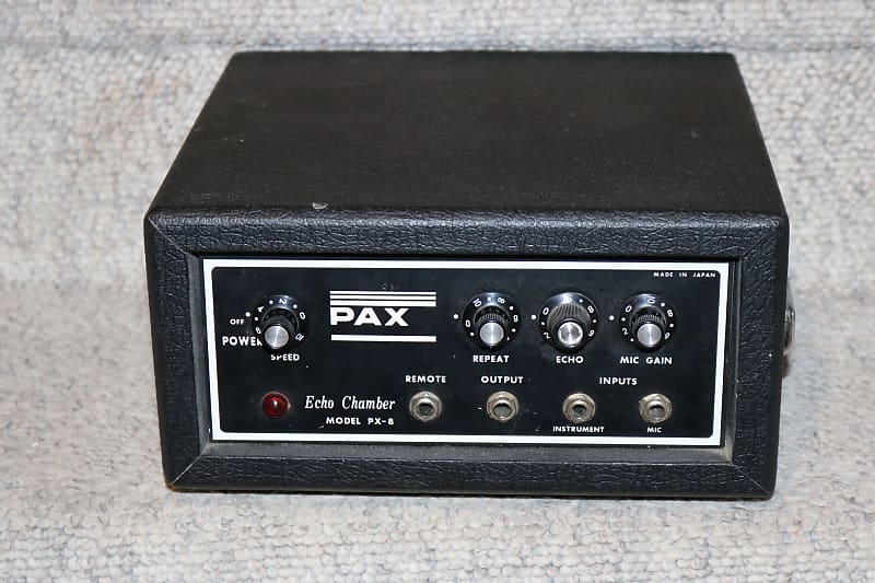 Rare Vintage 1970s PAX Tape Echo Chamber Made in Reverb Canada