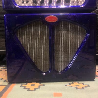 Soldano Speedster Head and Cab Guitar Amp 1997 Metallic Purple Lacquer image 2