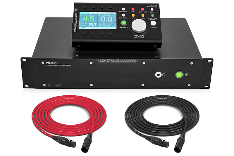 Grace Design M905 (Analog) | Stereo Monitor Controller (Black) | Pro Audio LA image 1