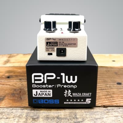 Boss BP-1W Booster / Preamp Waza Craft | Reverb Boss BP-1W Booster / Preamp Waza Craft | Reverb