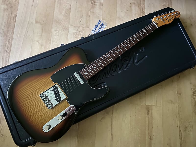 1978/79 Fender Telecaster tobacco sunburst w/OHSC | Reverb