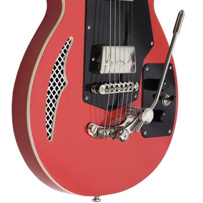Eastwood Wandre Soloist 2P Tone Chambered Mahogany Body Bolt-on Maple Neck 6-String Electric Guitar image 2