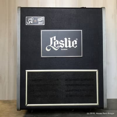 Vintage Leslie Pro-Line 820 Solid State Amp with Leslie Combo Preamp III and Cable image 2