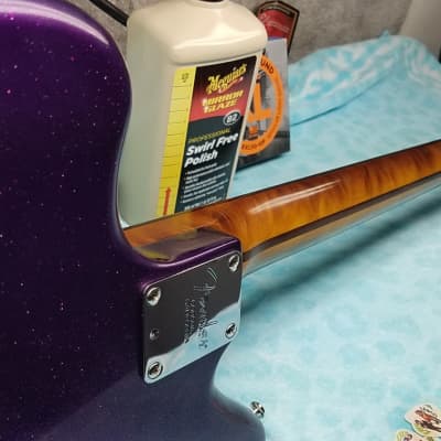 Fender Jazzmaster, Custom Plum Metal Flake + Hand Wound Pickups image 9