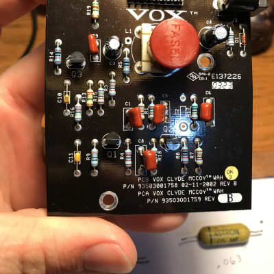 Vox V848 Replacement Wah Board Clyde McCoy circuit board