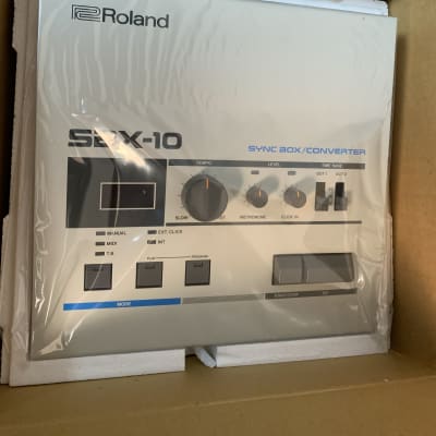 Roland SBX-10  Sync Box Midi with box and manual NOS condition image 5