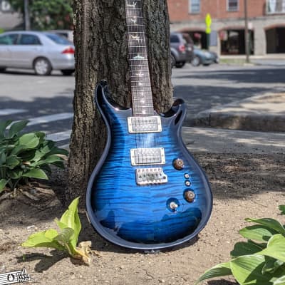 Paul Reed Smith PRS Core 35th Ann Custom 24 Electric Guitar Royal Blue Wrap image 2