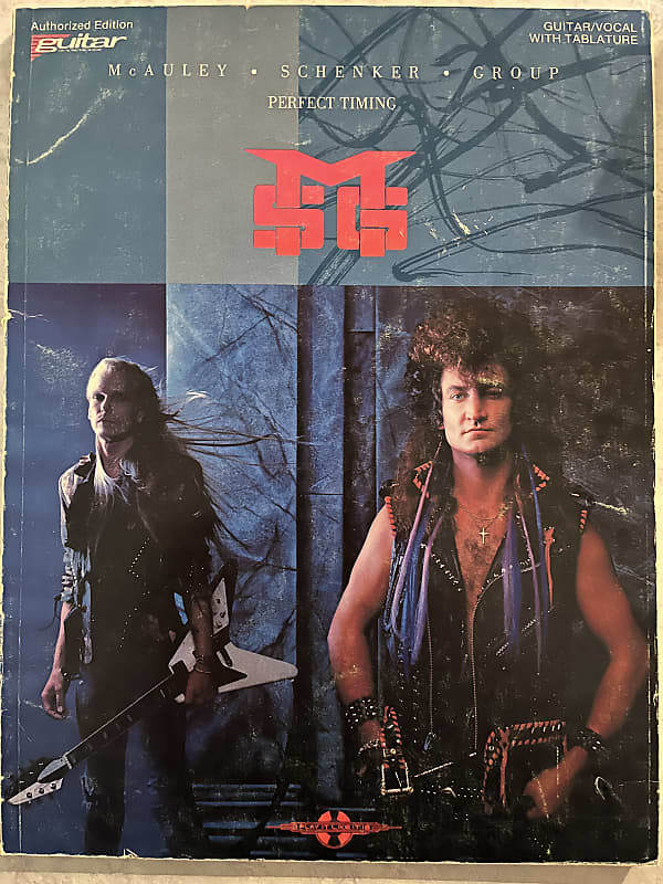 McAuley Schenker Group - Perfect Timing- Guitar Tab / Tablature Book MSG