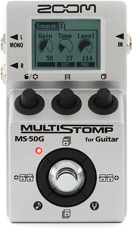 Zoom MS-50G MultiStomp Multi-effects Pedal image 1
