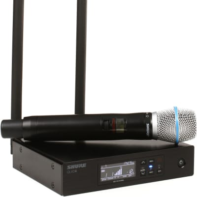 Shure QLXD24 B87A Digital Wireless Handheld Microphone System