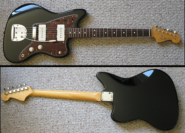 Fender Jazzmaster '62 AVRI Rare Black Made In USA W/ Case