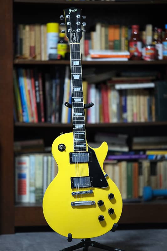 Greco EG500 1977 TV Yellow Nitro Finish Reverb