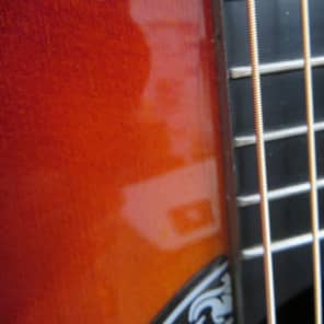 1978 Ovation Matrix 1132-1, Acoustic Guitar, Cherry Sunburst W Chip Case image 12