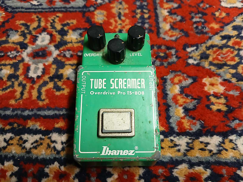 1981 Ibanez TS808 Tube Screamer Original Vintage JRC4558D image 1