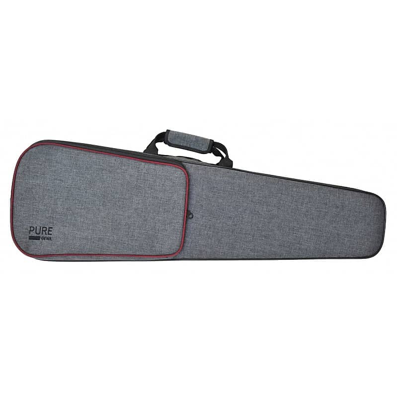 GEWA PURE Sport Style Dart Shaped Violin Case, Sport Grey, 4/4 image 1
