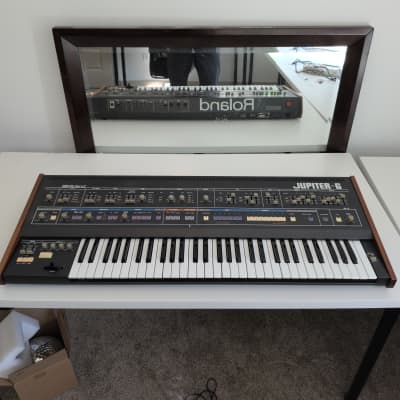 Roland Jupiter 6 with Europa Mod and Custom Wood