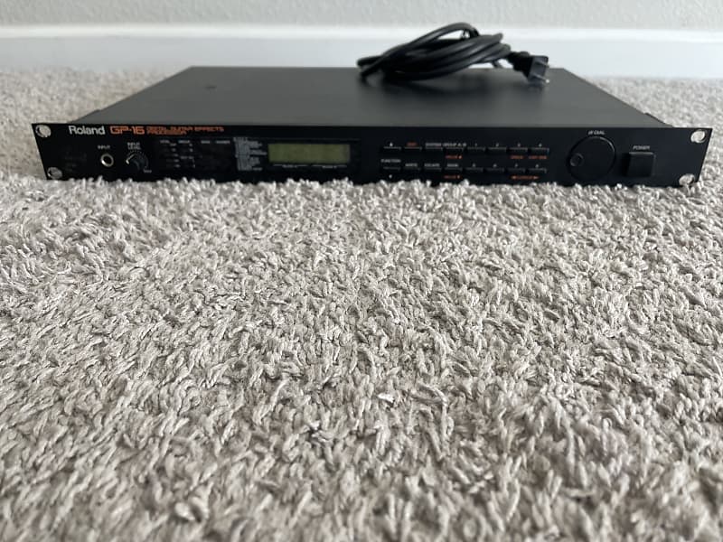 Roland Boss GP-16 Digital Guitar Multi Effects Processor Rack | Reverb