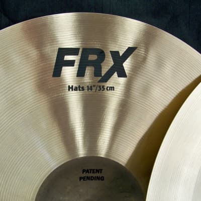 Sabian FRX 14” Hi Hat Cymbals/Natural Finish/Model # FRX1402/Brand New image 6
