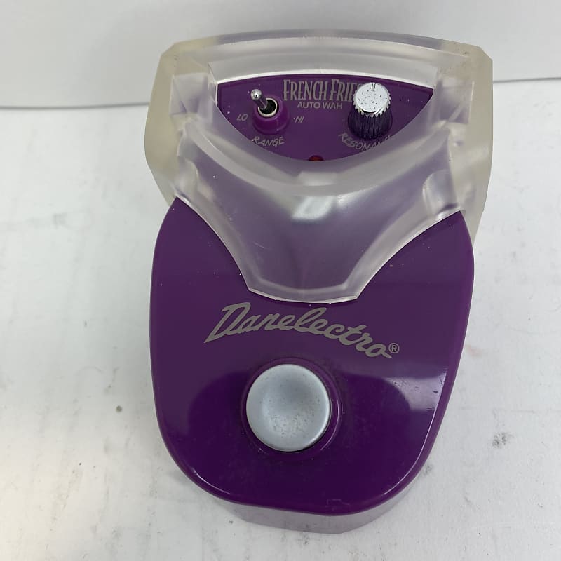 ★超美 ダンエレクトロ DJ-24 FRENCH FRIES オートワウ wah Danelectro DJ24 French Fries Auto Wah Pedal - エフェクター