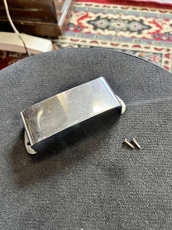 Gibson Eb bass Bridge or pickup cover with screws 1960s Reverb